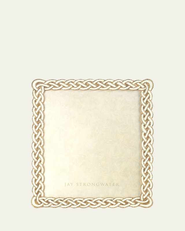 Cream Braided Picture Frame, 8" x 10"